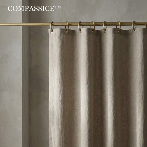 🌫️ THE STONE-WASHED LINEN DRAPERY