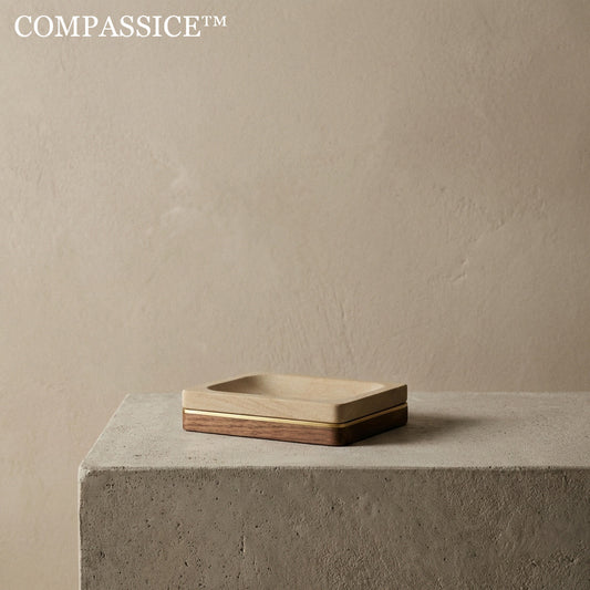 🧼 C O M P A S S I C E™ THE WALNUT ALABASTER BASIN